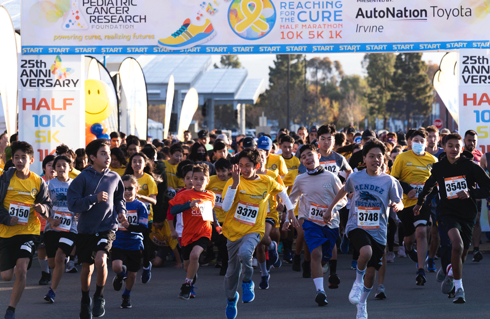 Race For the Cure Starting Line